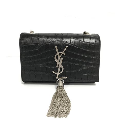 ysl crocodile bag kate